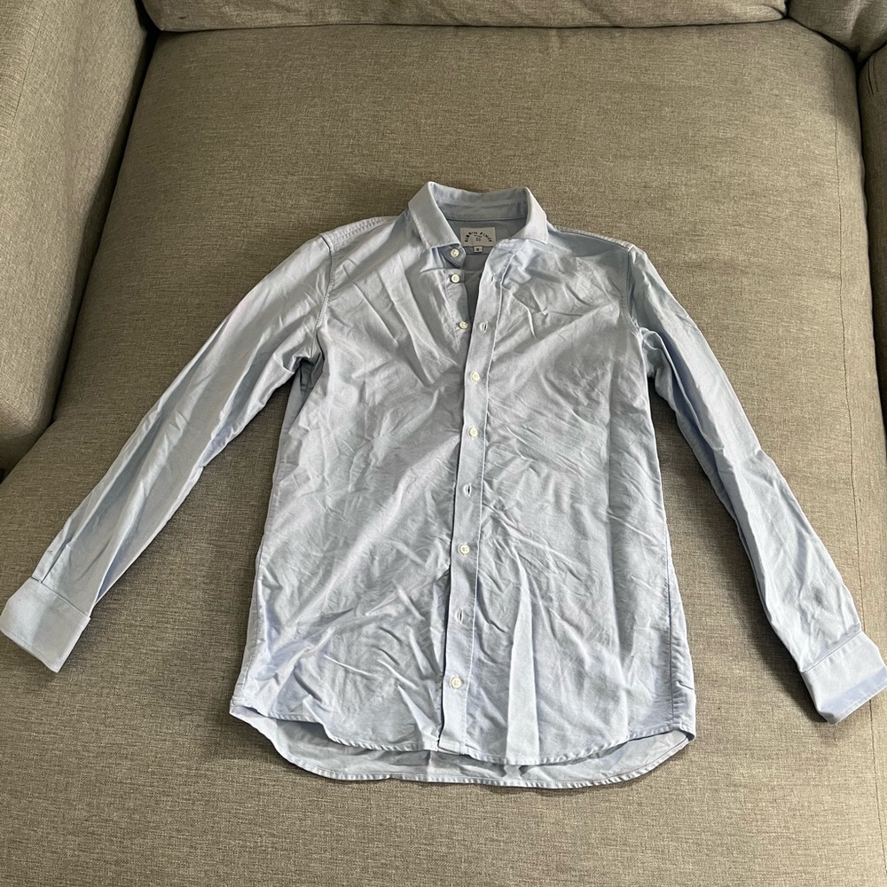 Kirrin Finch Light Blue Dress Shirt Size 6